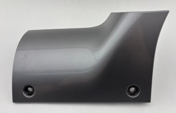2018-2025 Jeep Wrangler JL Driver Side Fender Wiper Cowl End Plate Trim Panel / Billet Silver Metallic JL012